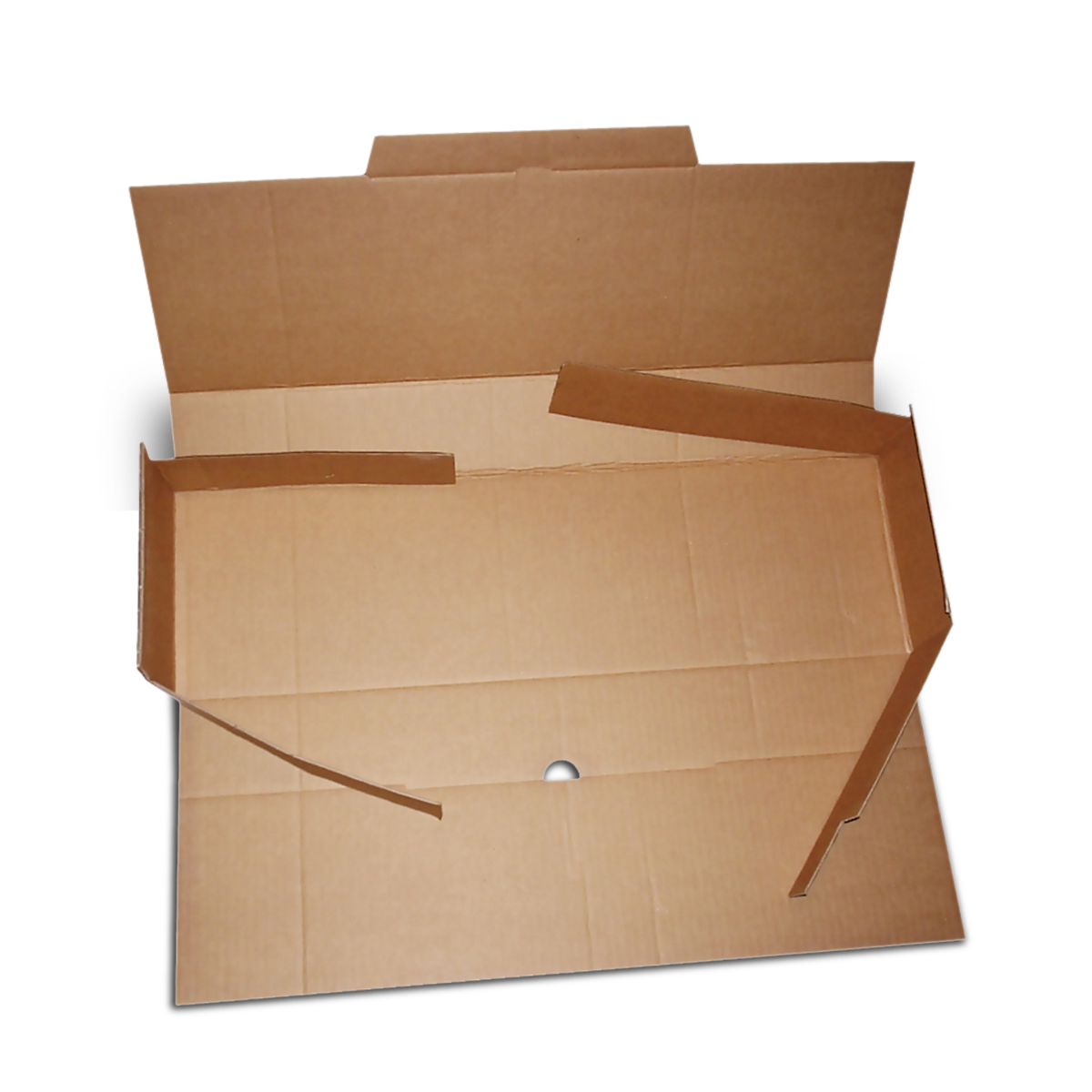 Fotografie der geöffneten Kreuzverpackung